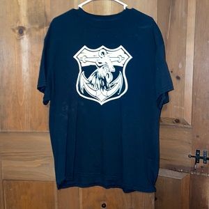 Rhode Island Red T Shirt, black